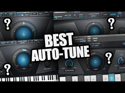 Old auto tune settings for singing youtube videos